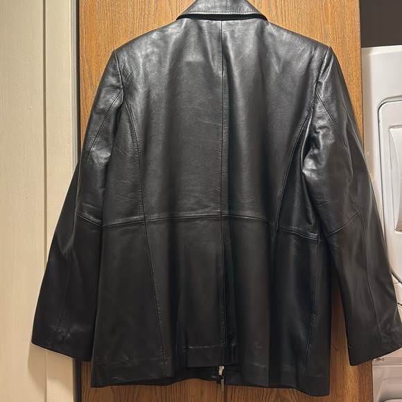 Style&Co. Womens Genuine Leather Jacket Size: L - Picture 4 of 4